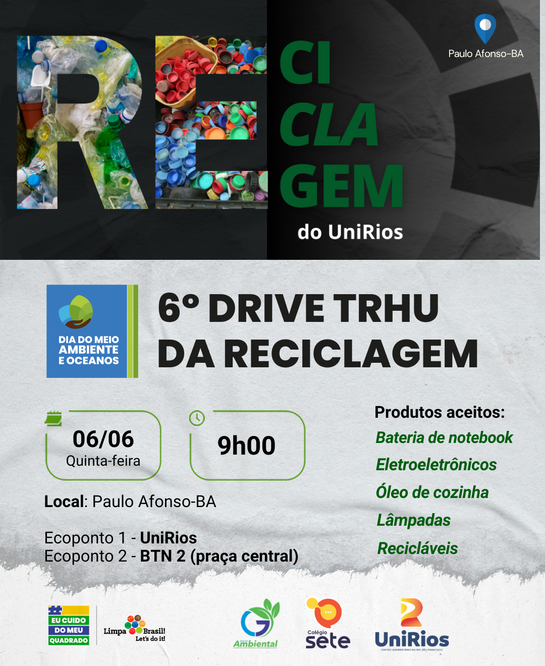 6º Drive Trhu da Reciclagem