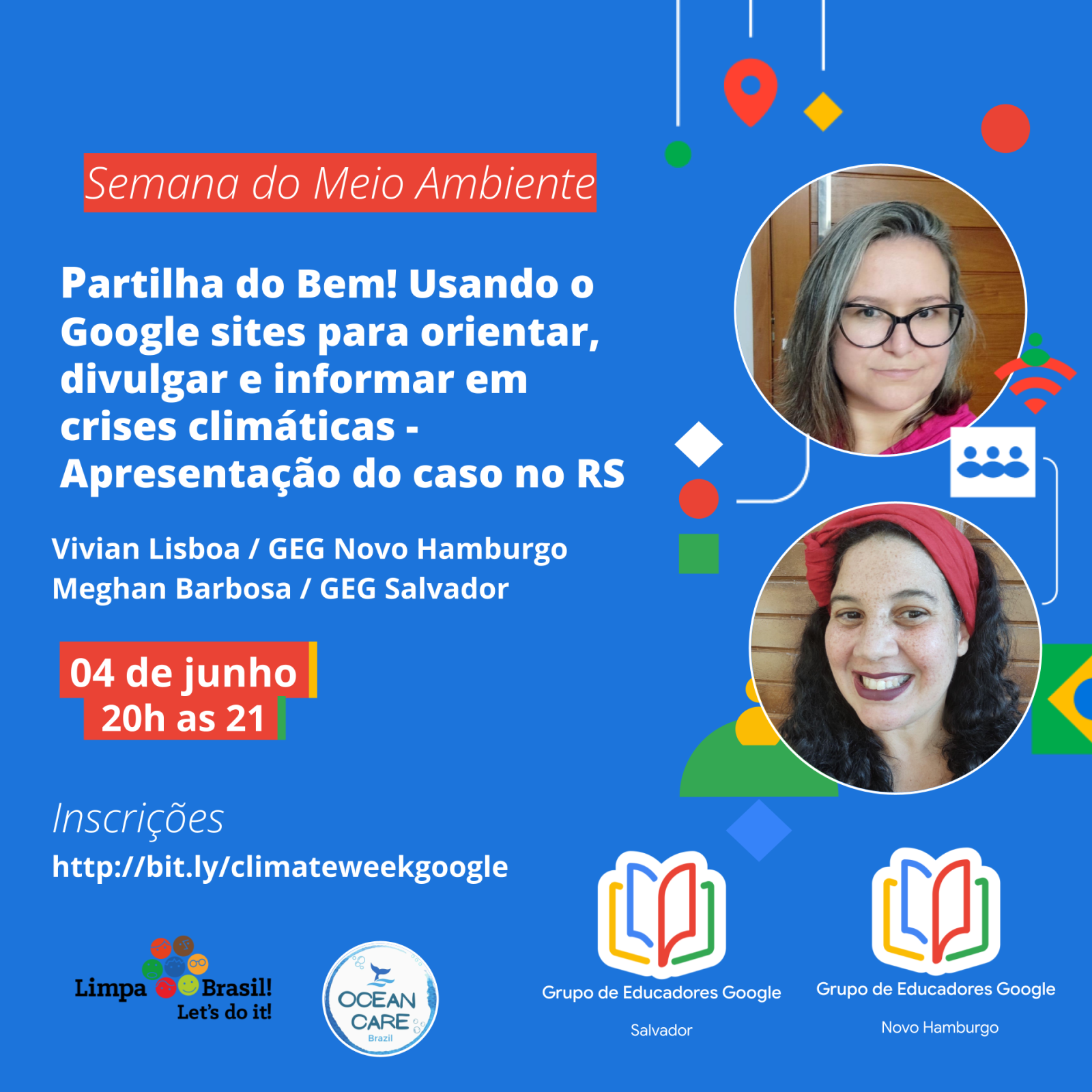 Partilha do Bem! Usando o Google sites!