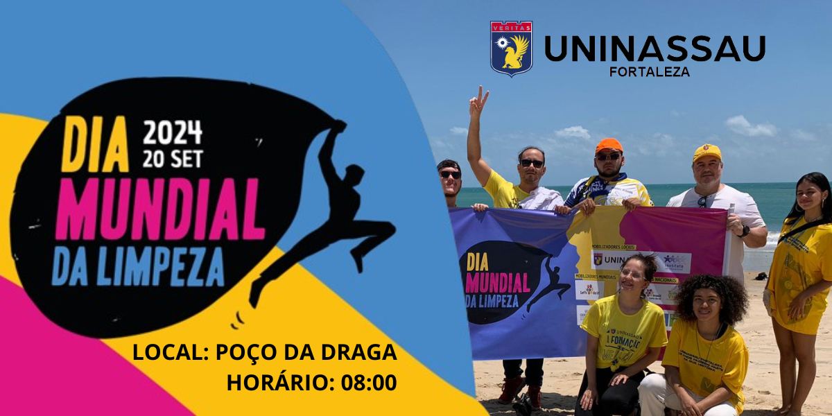 DIA MUNDIAL DE LIMPEZA: PRAIA DO POÇO DA DRAGA - FORTALEZA/CE