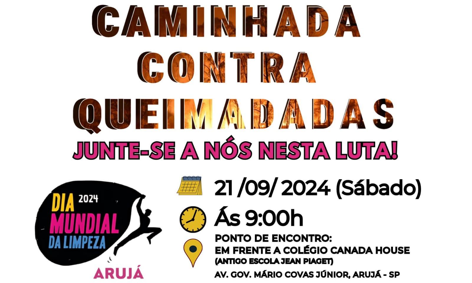 Caminhada contra queimadas 