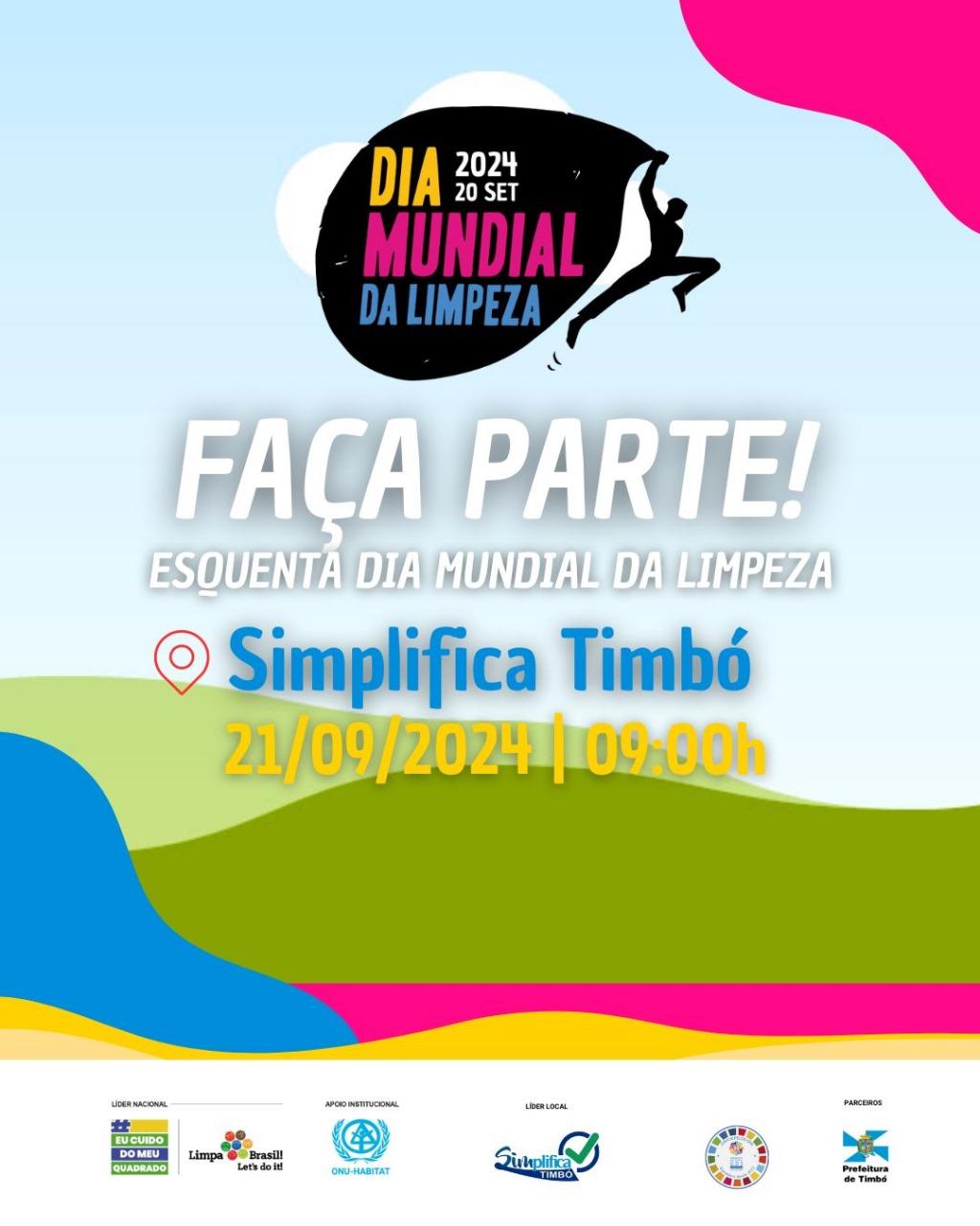 Dia Mundial da Limpeza 