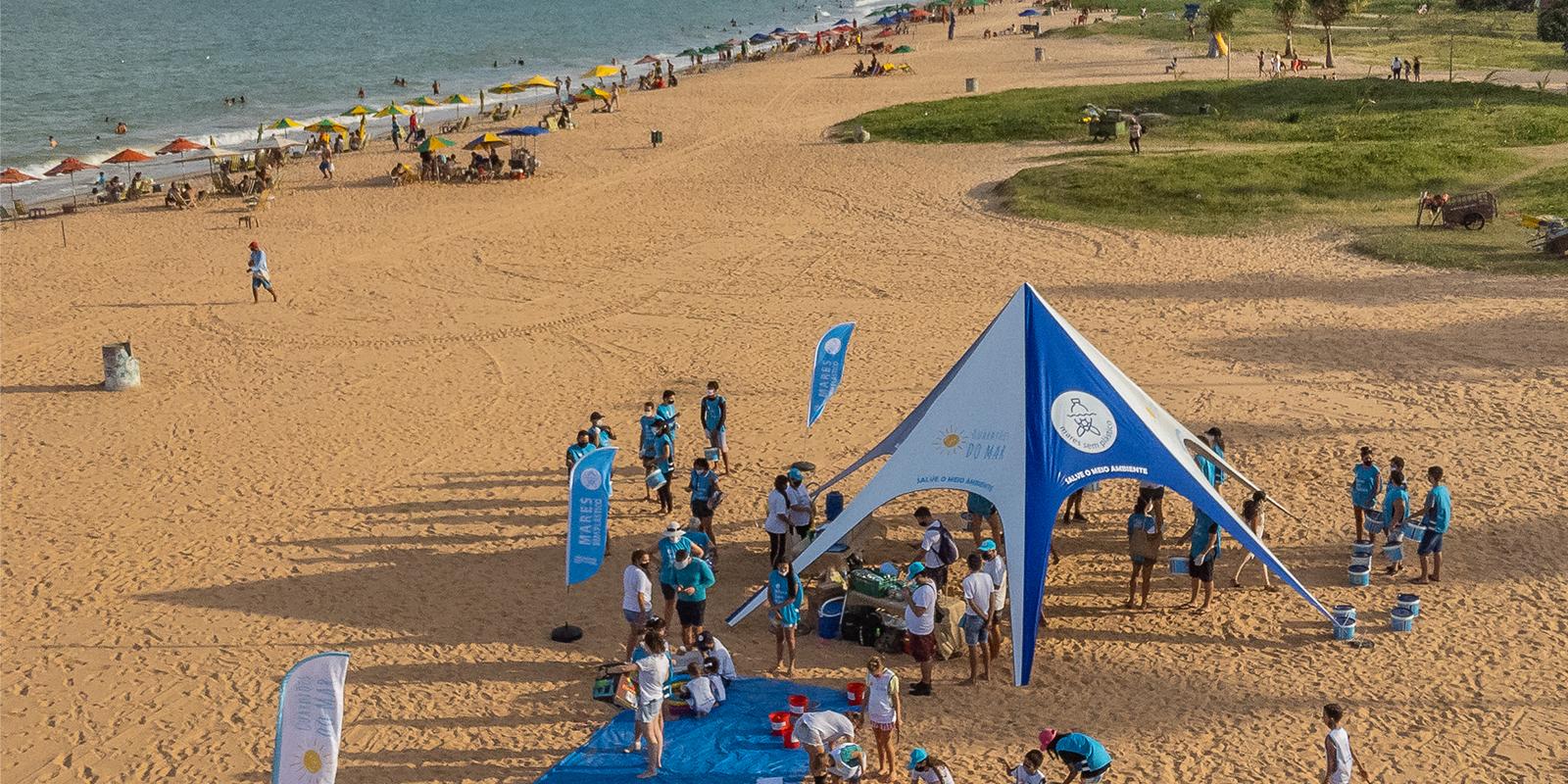 Dia Mundial da Limpeza na Paraíba com o Projeto Mares sem Plástico da UFPB e Verdegreen Hotel