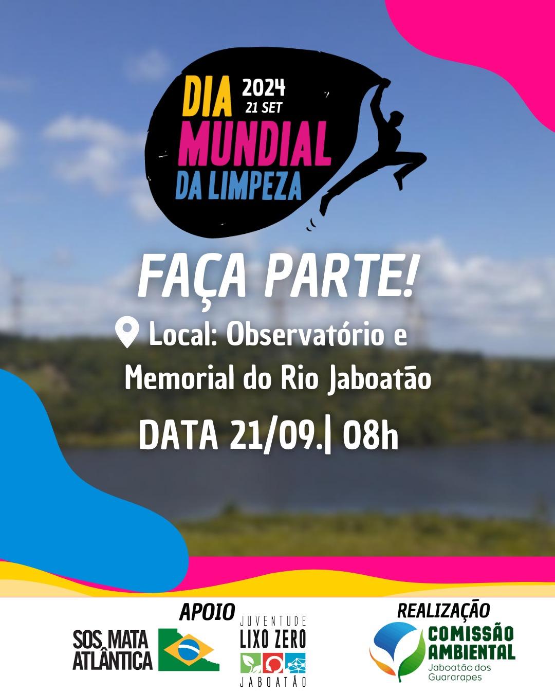 Dia Mundial da Limpeza - Rio Jaboatão (Jaboatão dos Guararapes - PE)