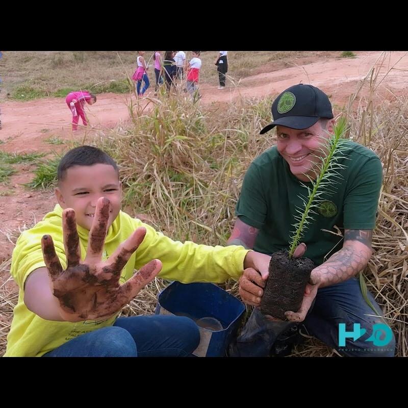 H2o Plantando Vidas Dia da Arvore