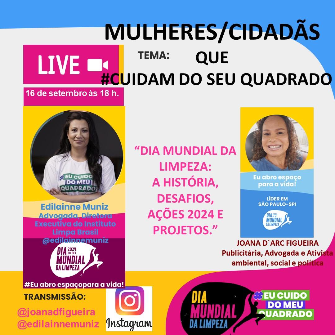 LIVE - #cidadãsquecuidamdoseuquadrado 