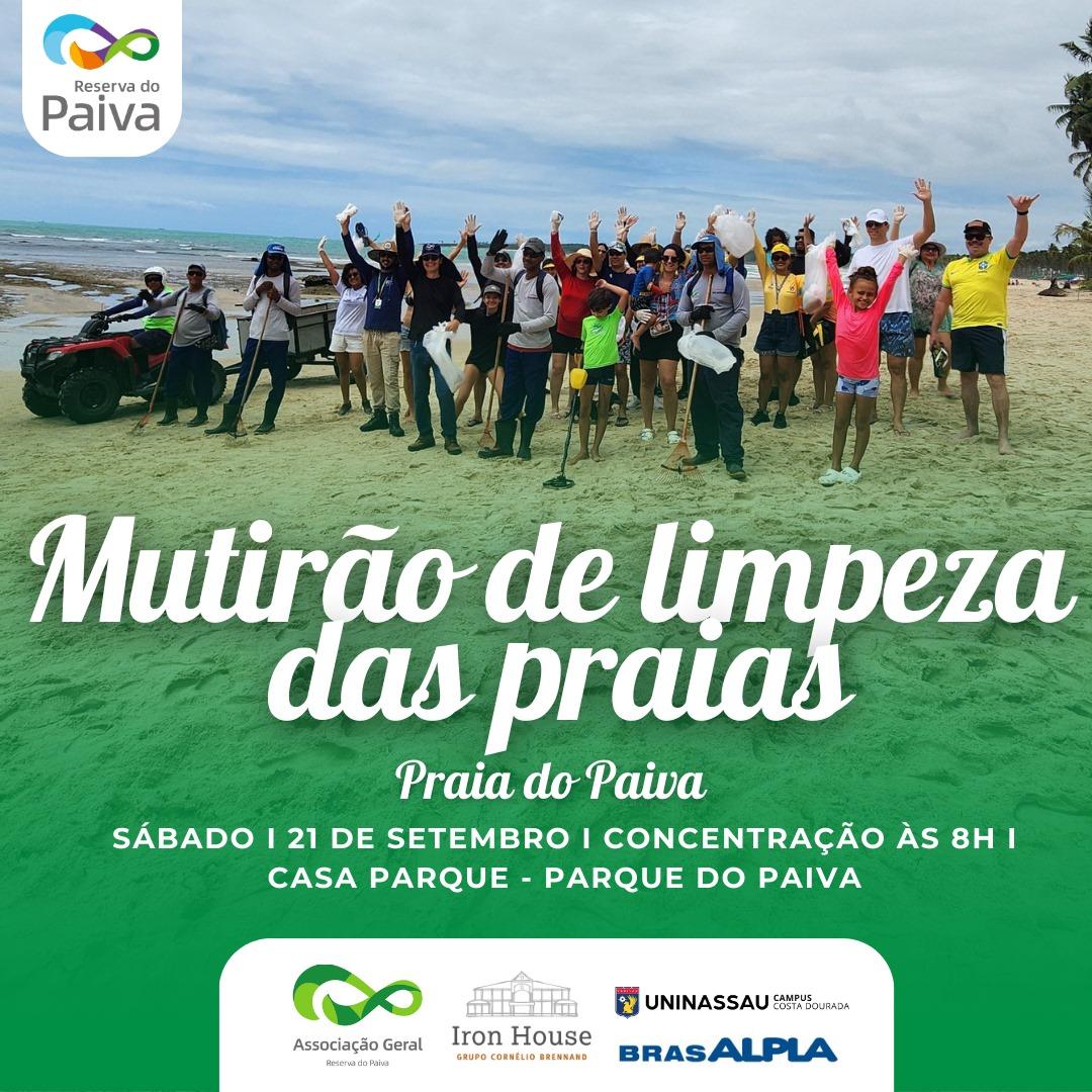 Mutirão de Limpeza da Praia do Paiva