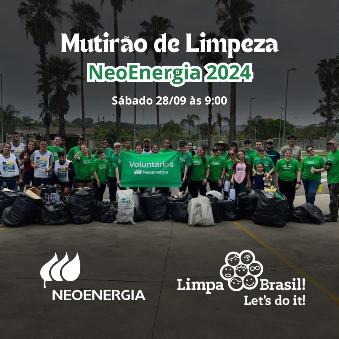 MUTIRÃO DE LIMPEZA - NEOENERGIA 2024 