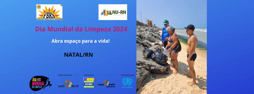 Mutirão de Limpeza NU-RN - Praia de Areia Preta/Miami