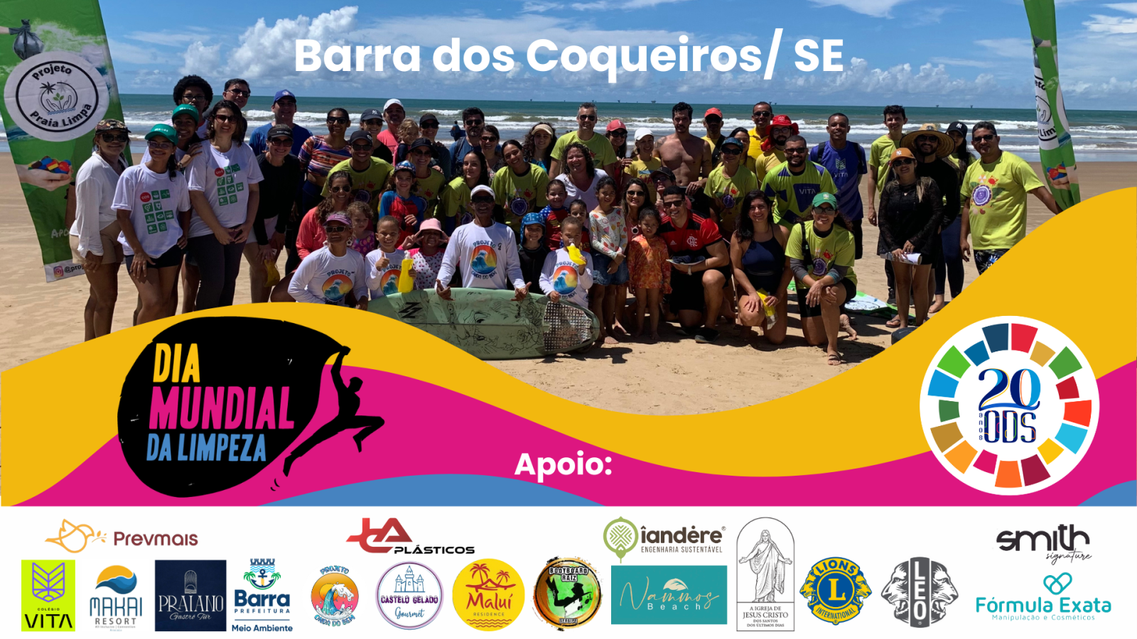 World Cleanup Day - Barra dos Coqueiros/ SE