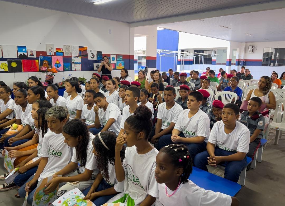 INAUGURAÇÃO DO ECOPONTO NA ESCOLA MILITAR TIRADENTES EM ITAPECURU MIRIM